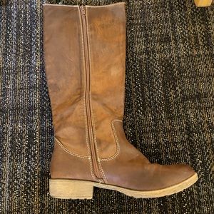 MIA Brown Knee High Boots 7.5